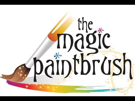 Brilliant magical paintbrush